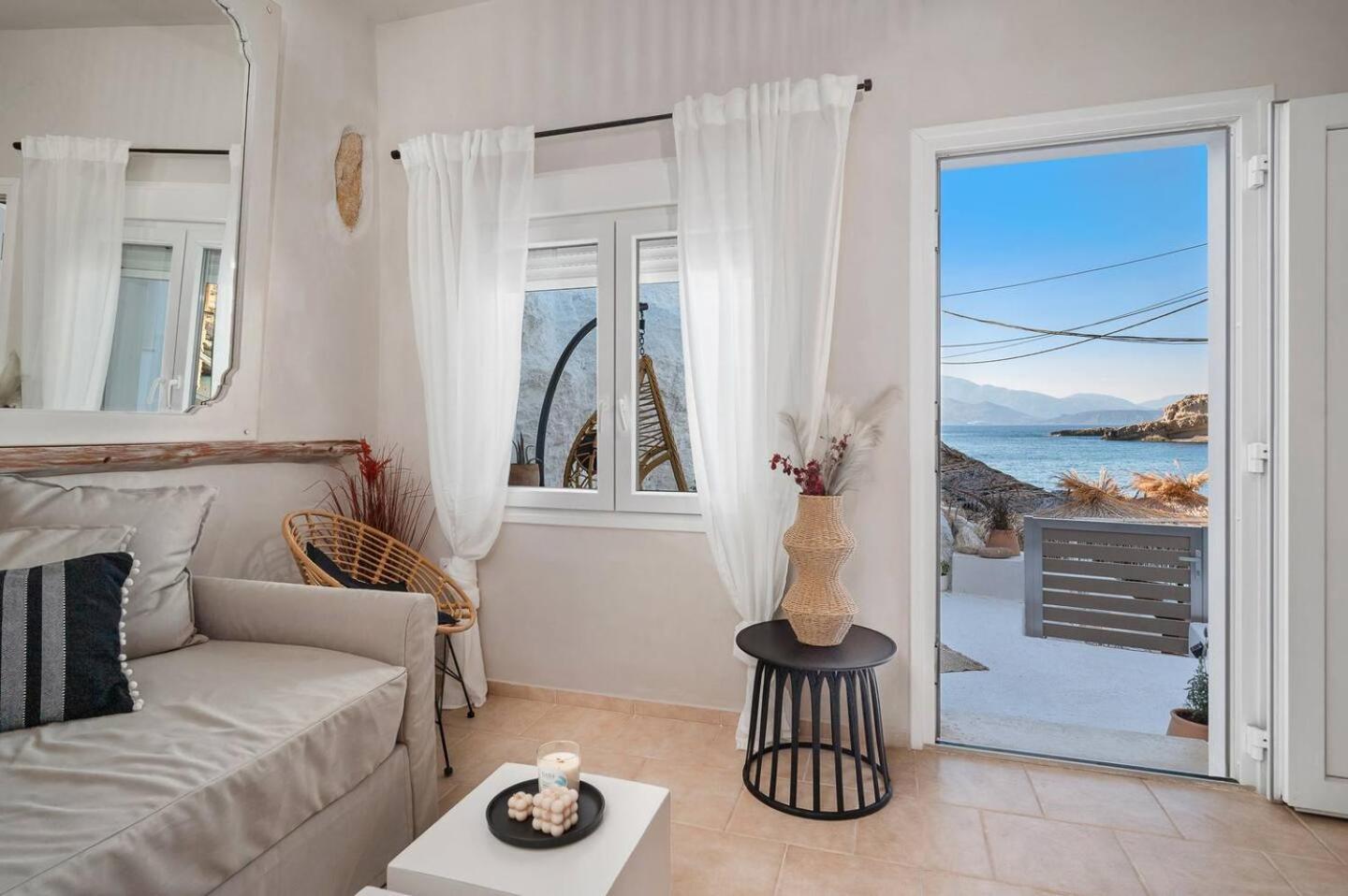 Casa Grotta With Sea & Cave View Hotel มาตาลา ภายนอก รูปภาพ